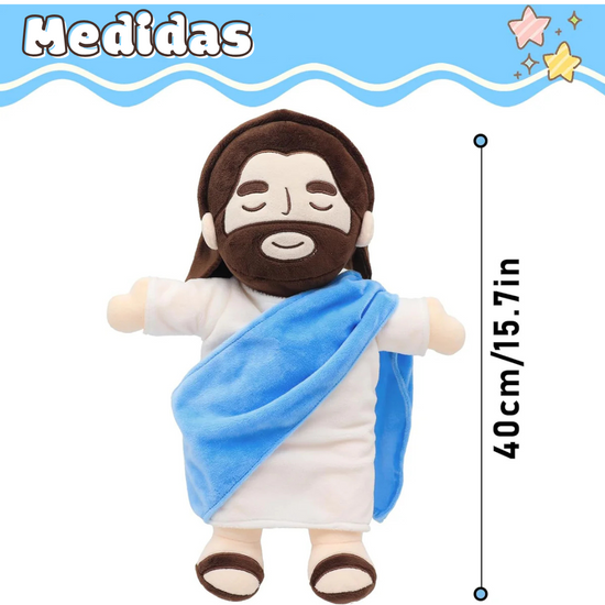 Abrazo Divino™ | El Peluche Que Calma Tu Alma y Fortalece Tu Fe.