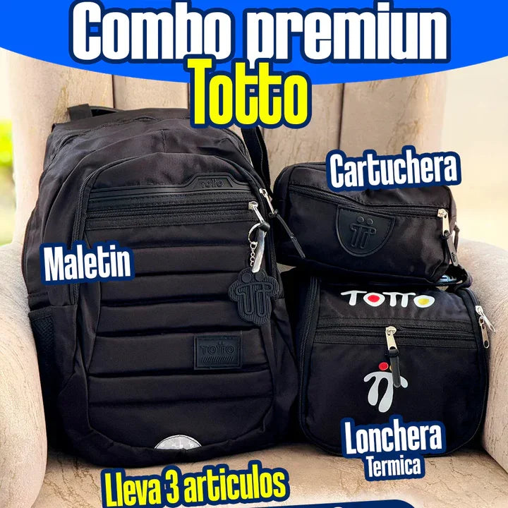 COMBO DE TRES PIEZAS TOTTO 🔥