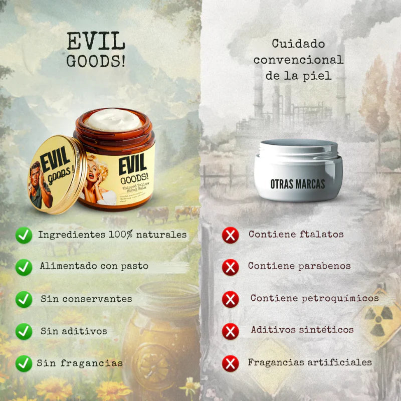 PRIMAL NOURISH™ | Crema De Sebo De Res Orgánico y Miel De Manuka