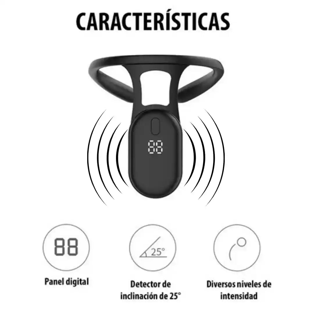 SmartBack™ | El recordatorio silencioso para tu postura. ✨