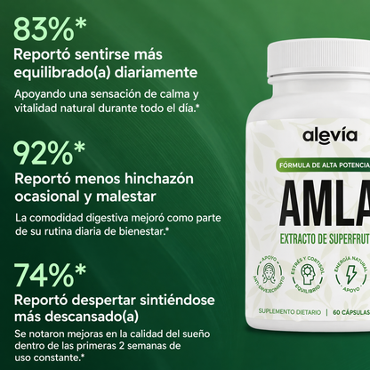 Cápsulas de Superfruta Amla