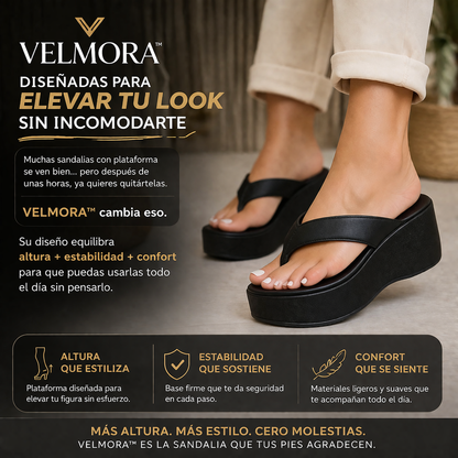 VELMORA™ | Altura que se siente, estilo que se nota.