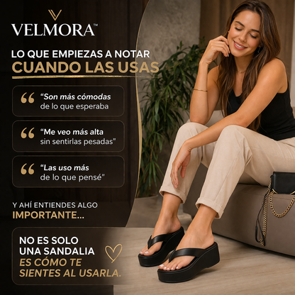VELMORA™ | Altura que se siente, estilo que se nota.