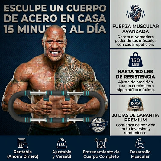 🦍 IronBand Pro™ | Aniquilá el "Pecho Blando" Con 15 Minutos Al Día 🔥
