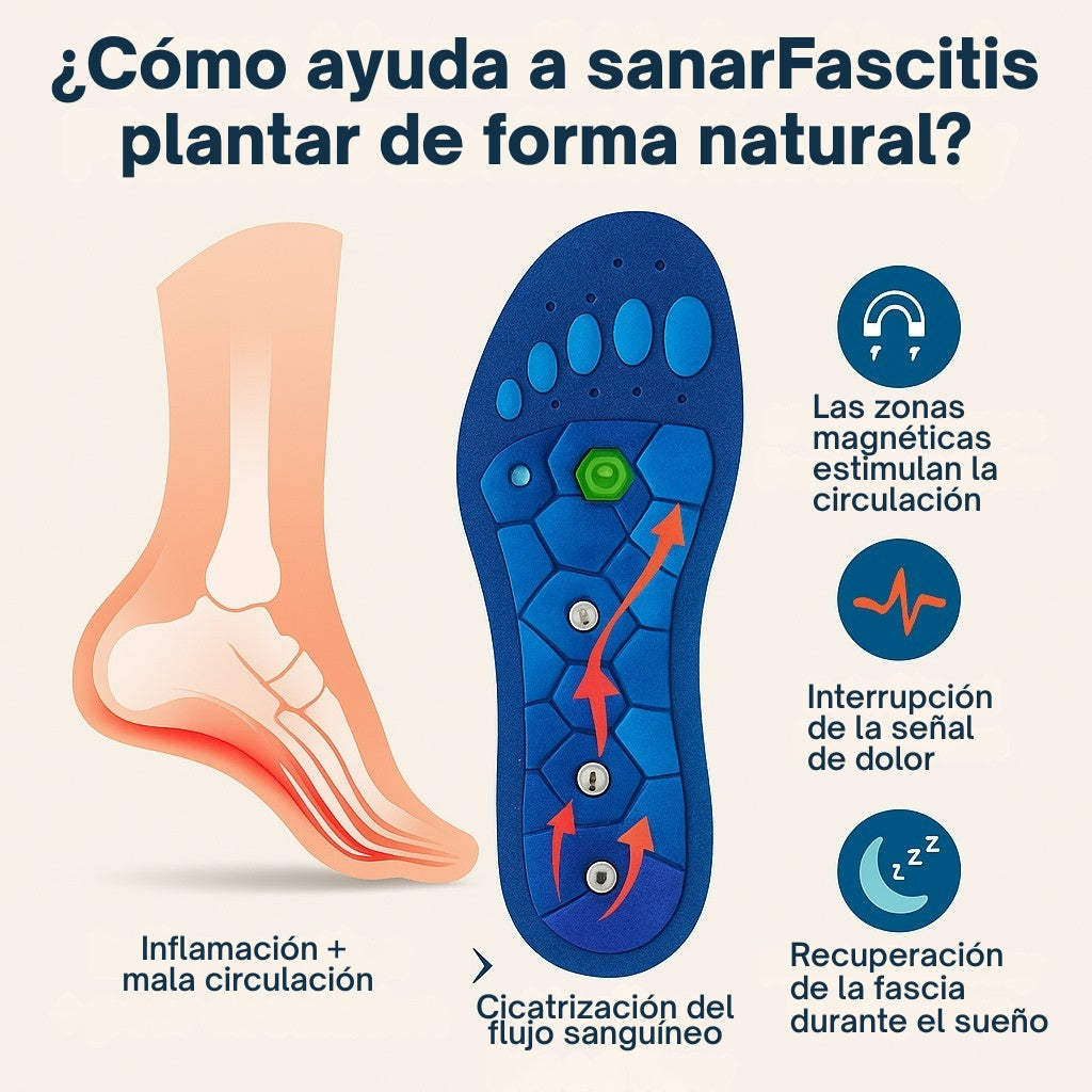 NeuroStep™ | Plantillas Magnéticas Para Eliminar El Dolor 2x1.