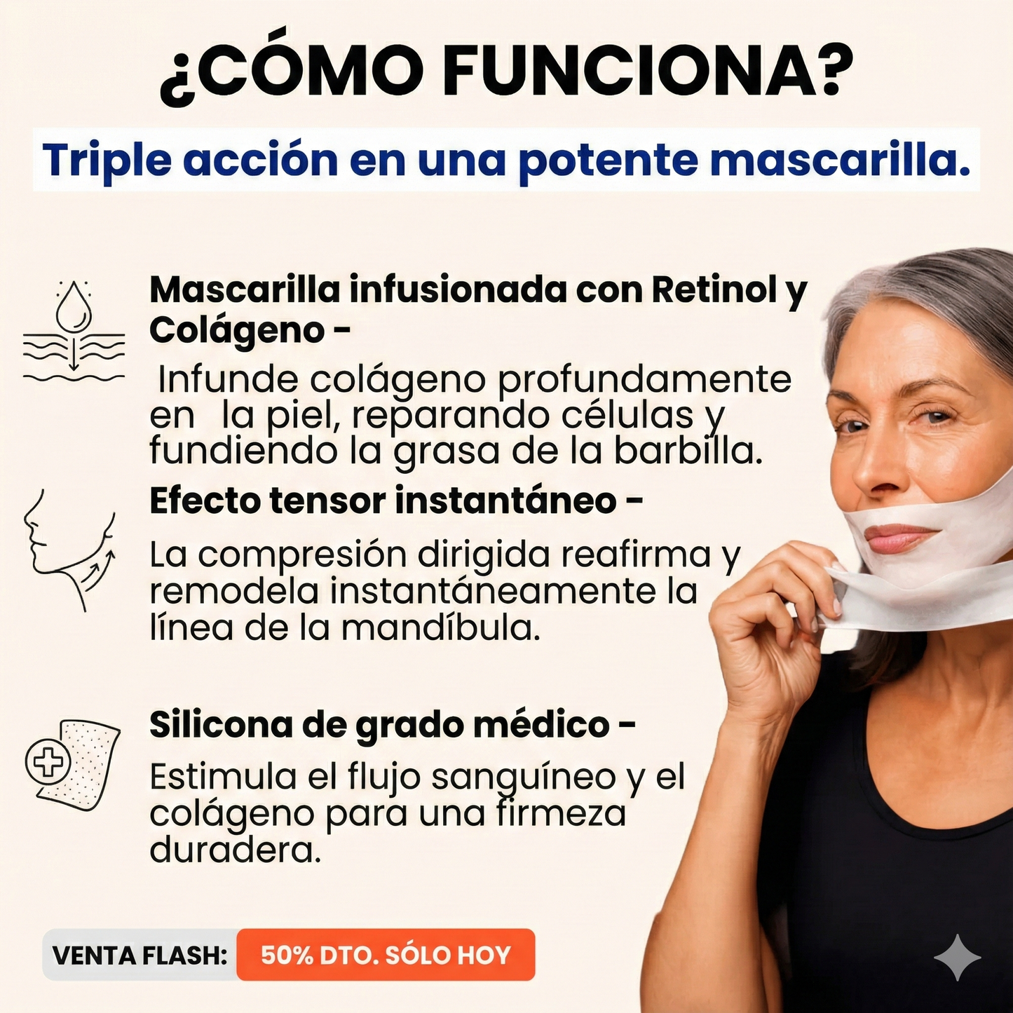 V-LIFT PRO™ | EL ESCULTOR DE MANDÍBULA SIN CIRUGÍA 📐