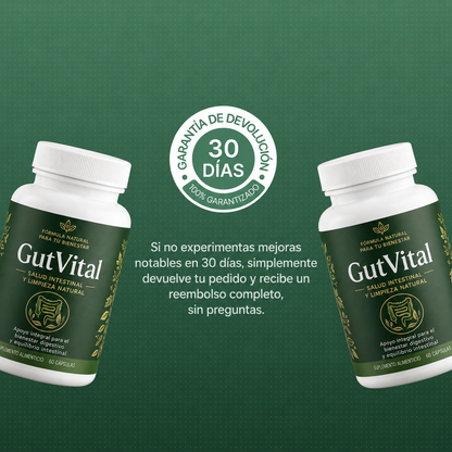 GutVital | Desintoxicación herbal natural para un intestino más limpio y saludable
