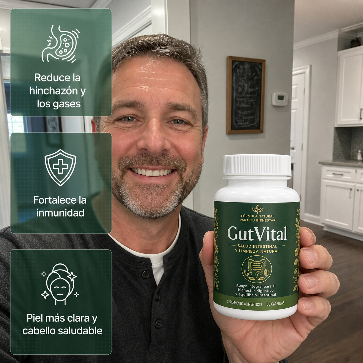 GutVital | Desintoxicación herbal natural para un intestino más limpio y saludable