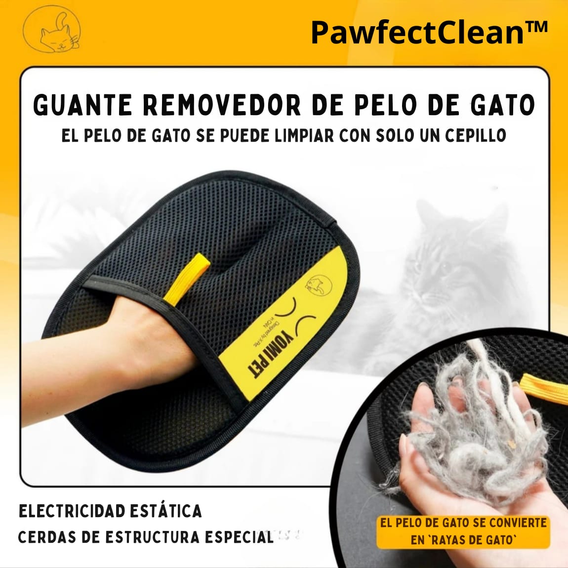 PawfectClean™ | La solución de pelo que tu hogar necesita. 🐾