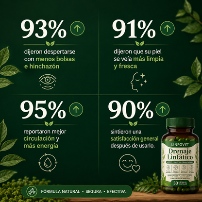 Linfovit™| Soporte Metabólico Contra Líquidos Retenidos 🌿