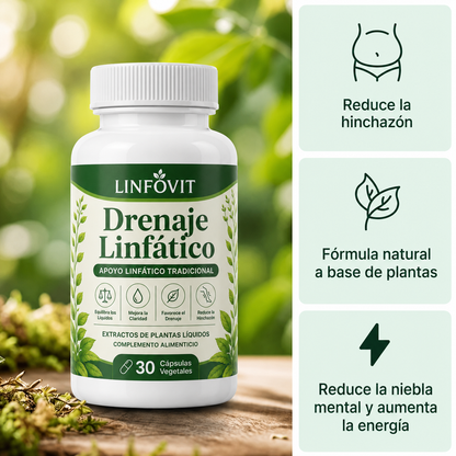 Linfovit™ | Drenaje Linfático Para Hombres 🍻 Hoy Oferta Especial 1+1 🎁