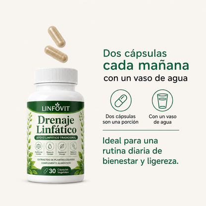 Linfovit™ | Drenaje Linfático Para Hombres 🍻 Hoy Oferta Especial 1+1 🎁