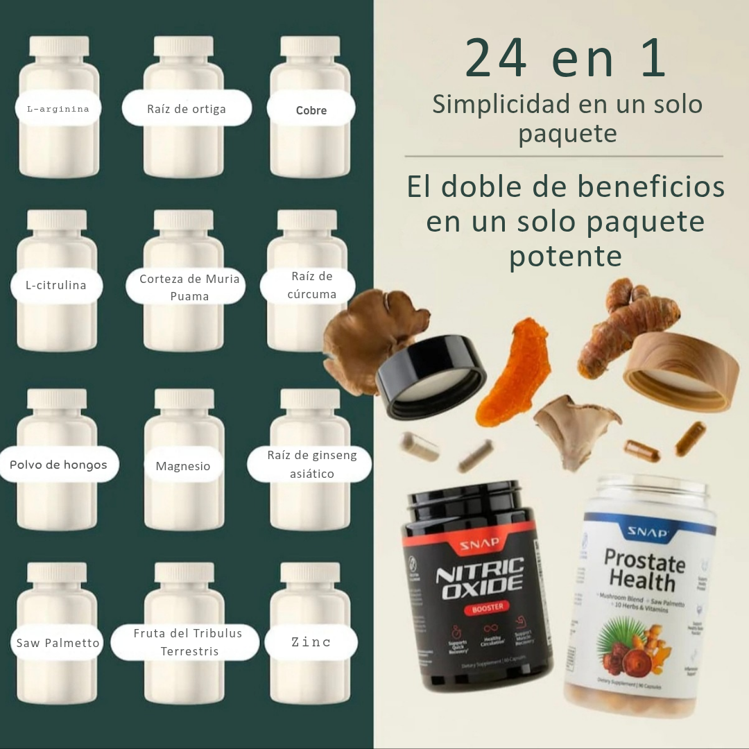 PROSTATE MAX™ | DUO POTENTE 3X1 PARA LA MASCULINIDAD 🔥