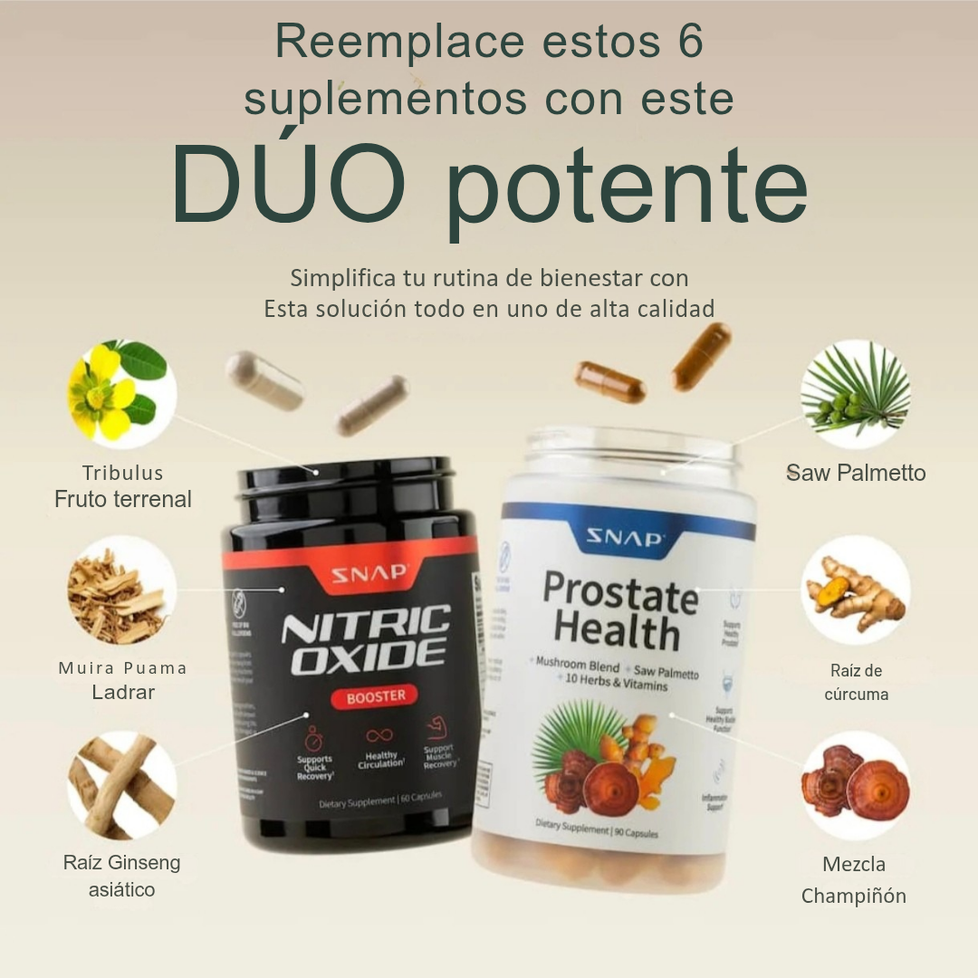 PROSTATE MAX™ | DUO POTENTE 3X1 PARA LA MASCULINIDAD 🔥