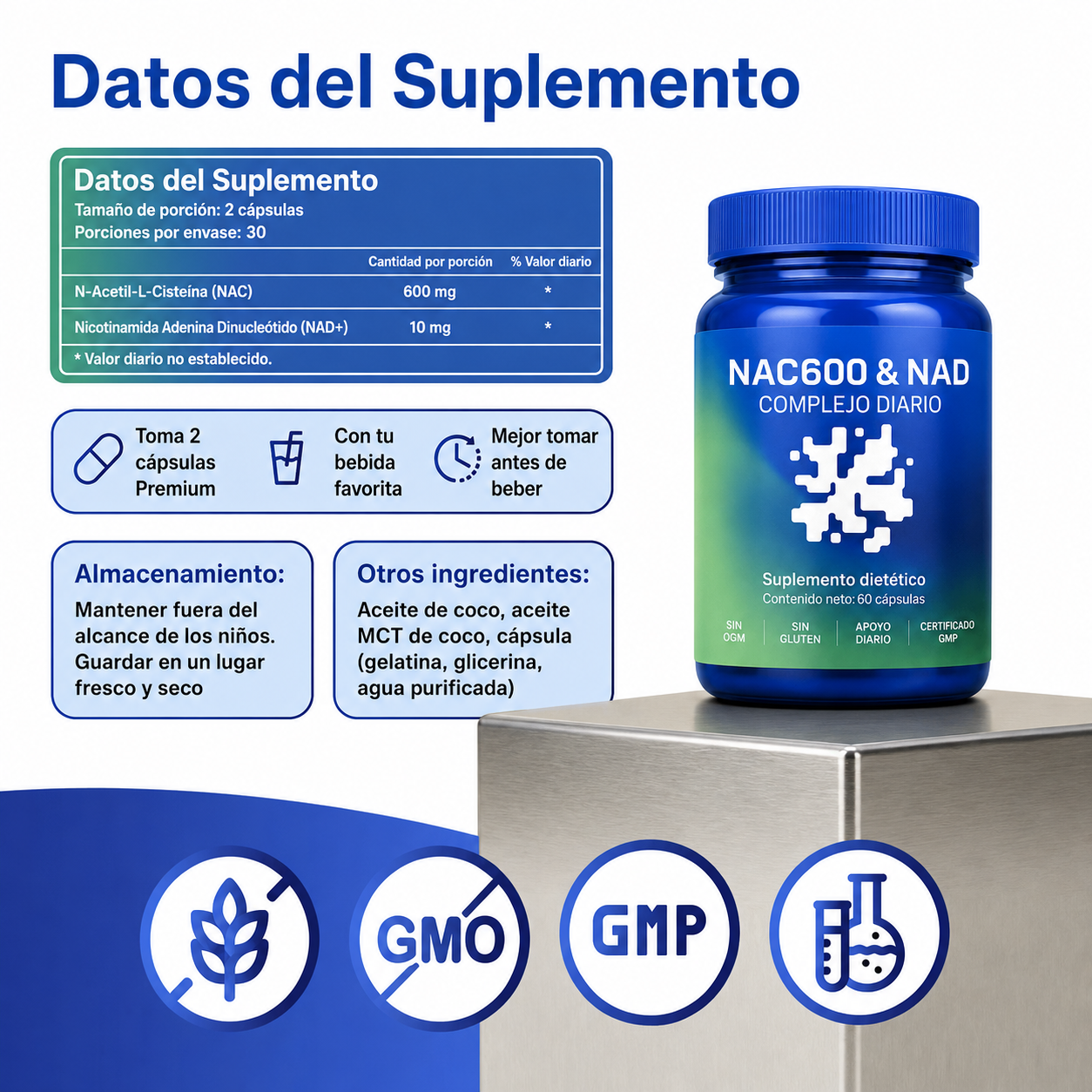 Complejo Diario de NAC600 y NAD