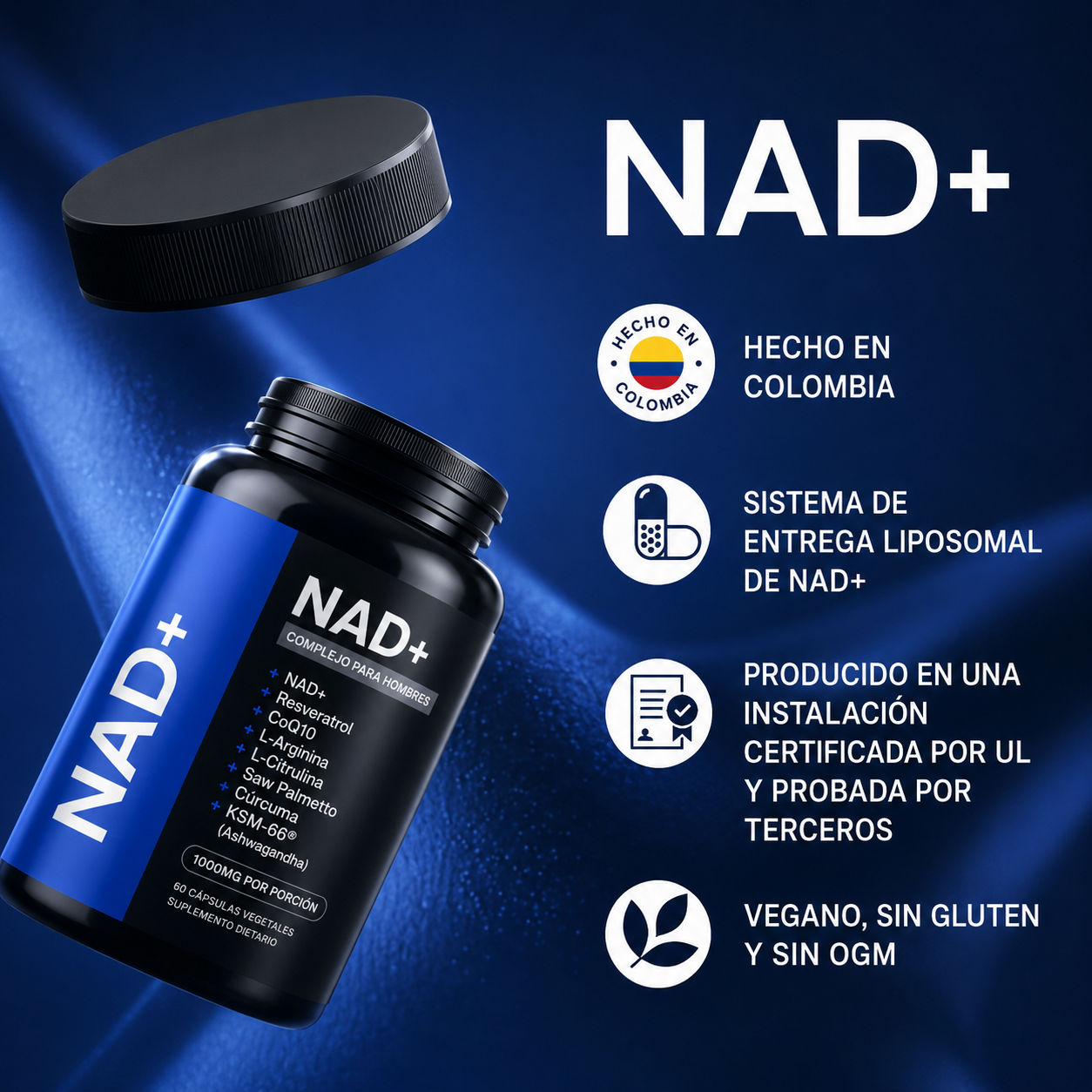 Complejo de NAD+ Liposomal