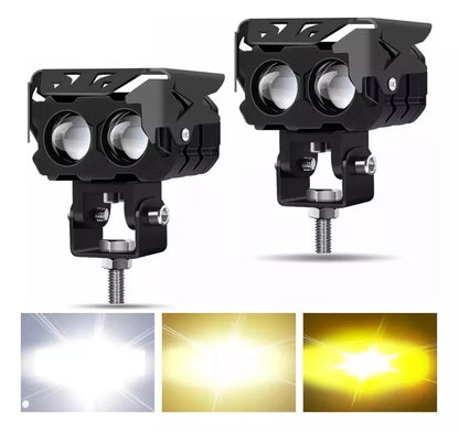 LumiShield X™ | Protección y visibilidad extrema. (Pack De 2 Luces)