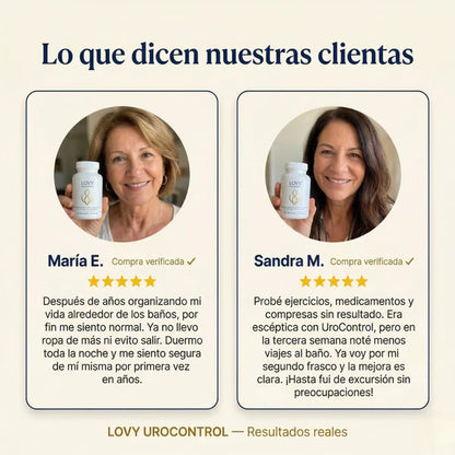 Recuperá el Control de Tu Vejiga — Fórmula Natural Sin Hormonas