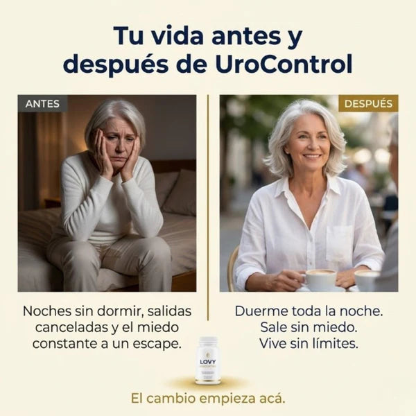 Recuperá el Control de Tu Vejiga — Fórmula Natural Sin Hormonas