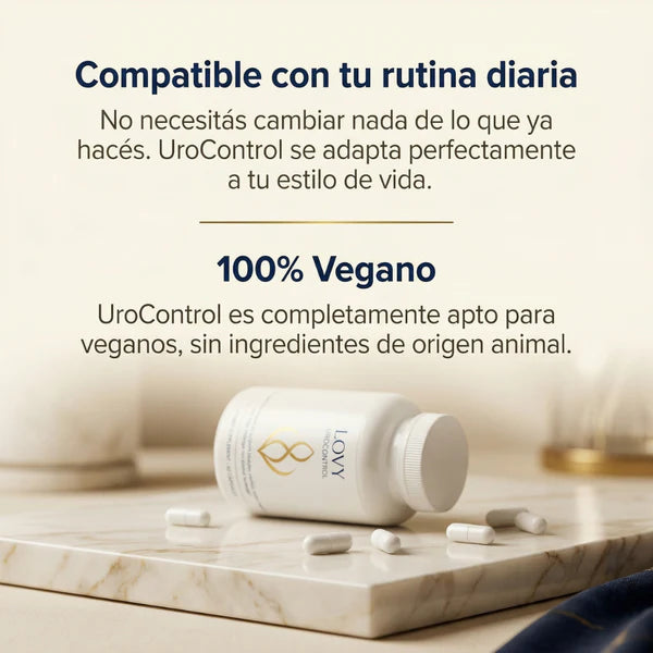 Recuperá el Control de Tu Vejiga — Fórmula Natural Sin Hormonas