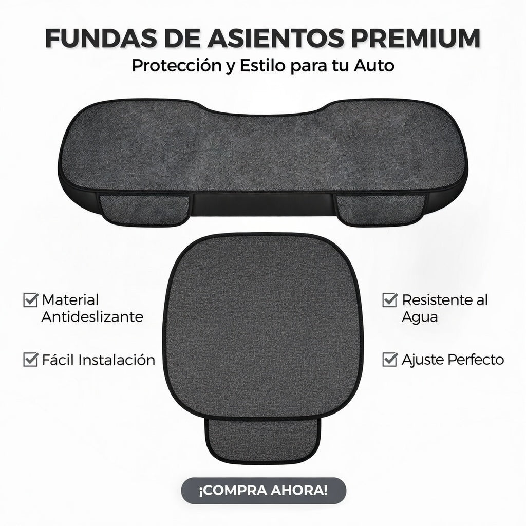 KIT DE FUNDAS PARA ASIENTO