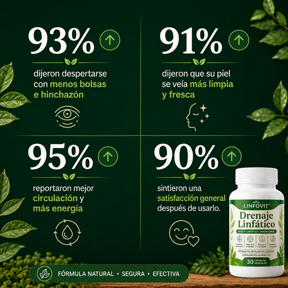 Linfovit™| Soporte Metabólico Contra Líquidos Retenidos 🌿