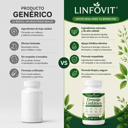 Linfovit™| Soporte Metabólico Contra Líquidos Retenidos 🌿