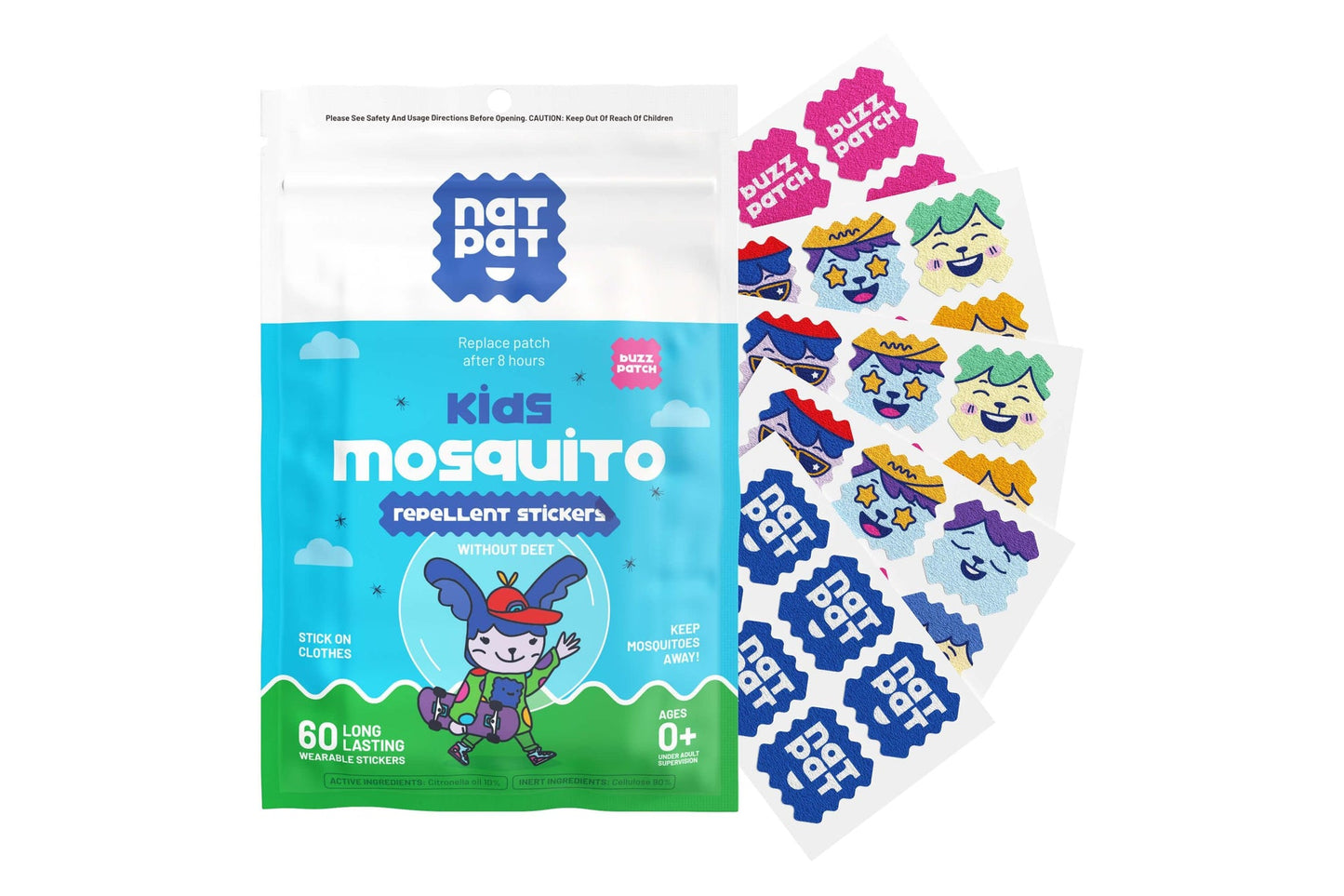 Parches Anti-Mosquito | Seguridad Natural que tu Hijo se coloca 👧🏻