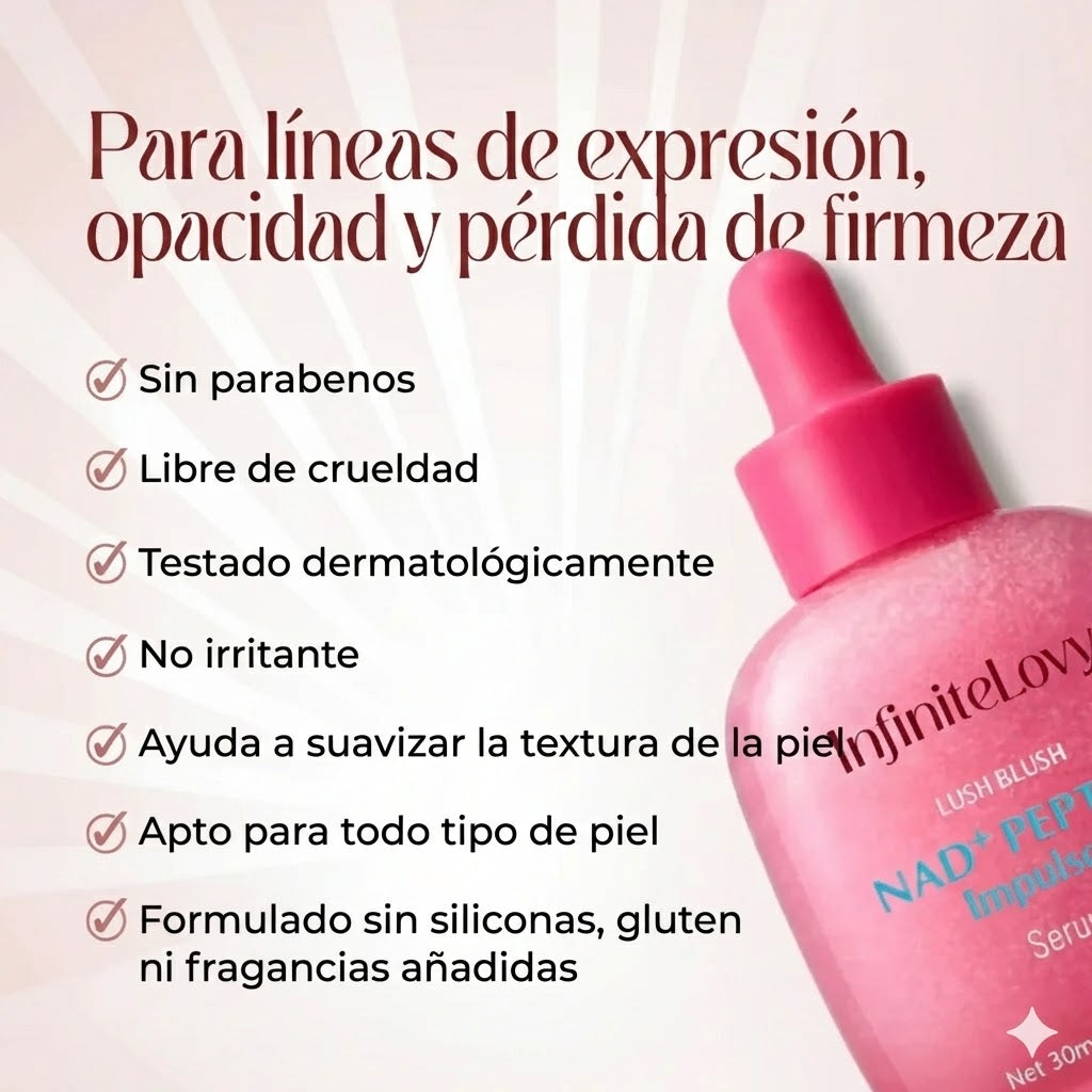 NAD+ CELL-LIFT™ | EL INTERRUPTOR BIOLÓGICO QUE DETIENE LA FLACIDEZ 🧬